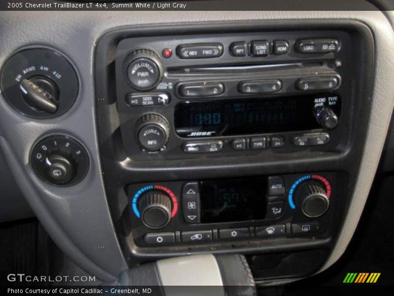 Summit White / Light Gray 2005 Chevrolet TrailBlazer LT 4x4