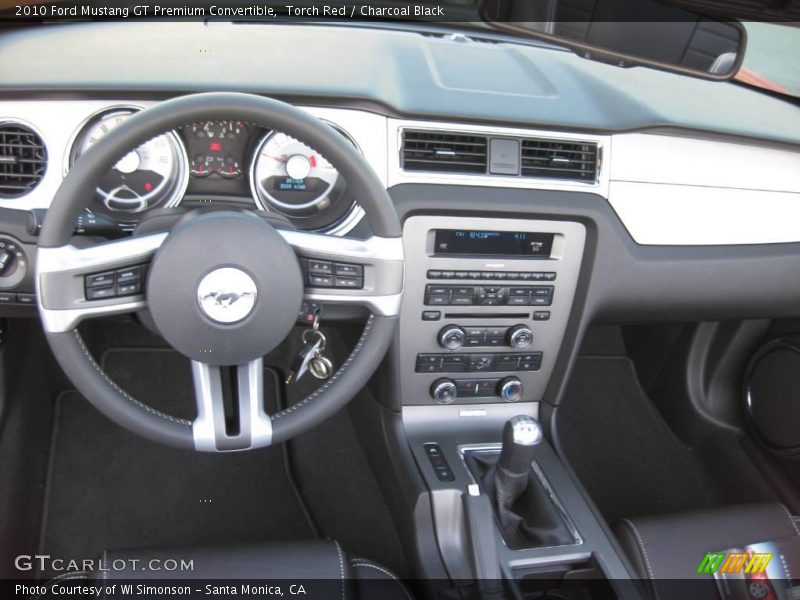 Torch Red / Charcoal Black 2010 Ford Mustang GT Premium Convertible