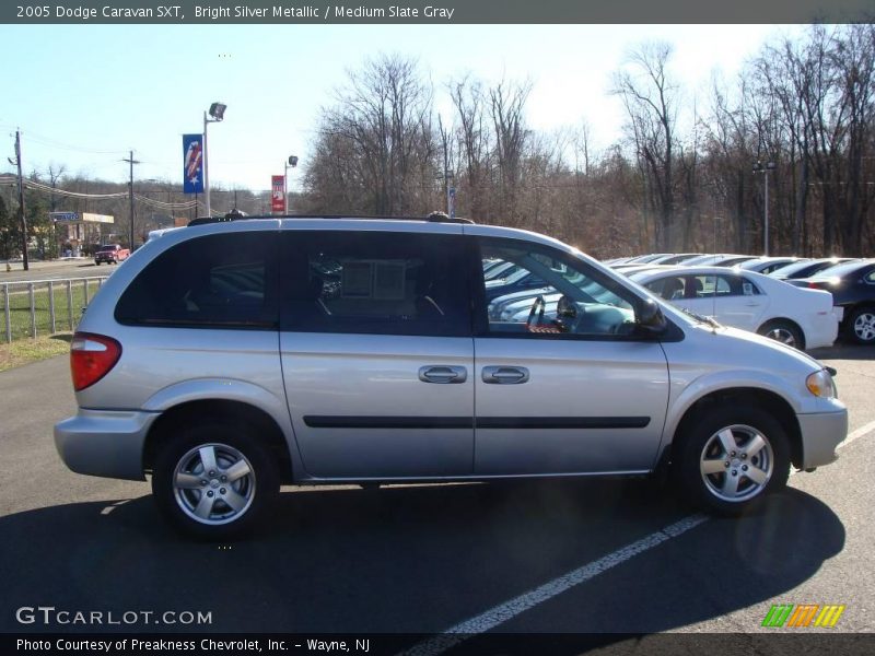 Bright Silver Metallic / Medium Slate Gray 2005 Dodge Caravan SXT