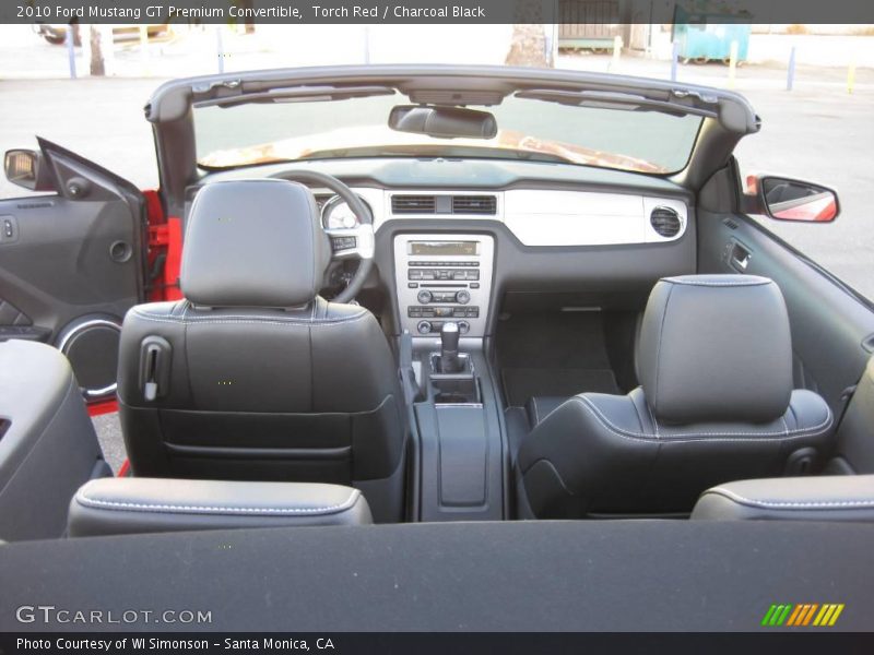 Torch Red / Charcoal Black 2010 Ford Mustang GT Premium Convertible