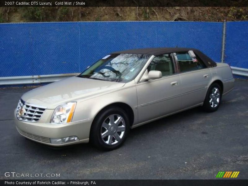 Gold Mist / Shale 2007 Cadillac DTS Luxury