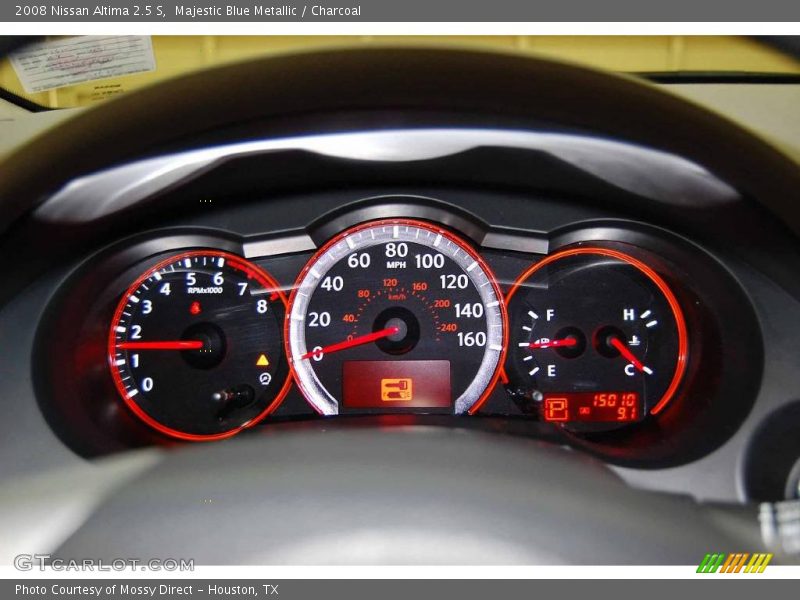 Majestic Blue Metallic / Charcoal 2008 Nissan Altima 2.5 S