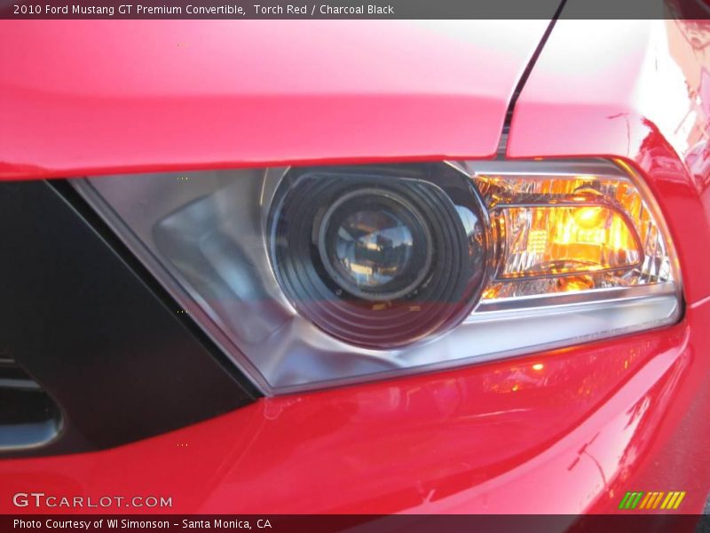 Torch Red / Charcoal Black 2010 Ford Mustang GT Premium Convertible