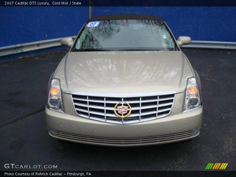 Gold Mist / Shale 2007 Cadillac DTS Luxury