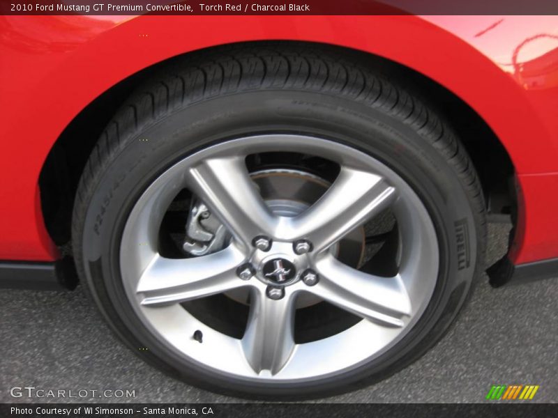 Torch Red / Charcoal Black 2010 Ford Mustang GT Premium Convertible