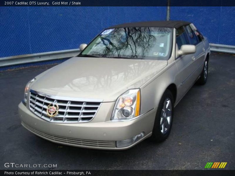 Gold Mist / Shale 2007 Cadillac DTS Luxury
