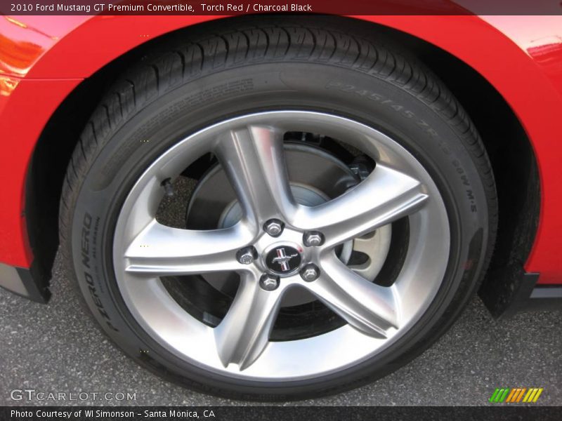 Torch Red / Charcoal Black 2010 Ford Mustang GT Premium Convertible