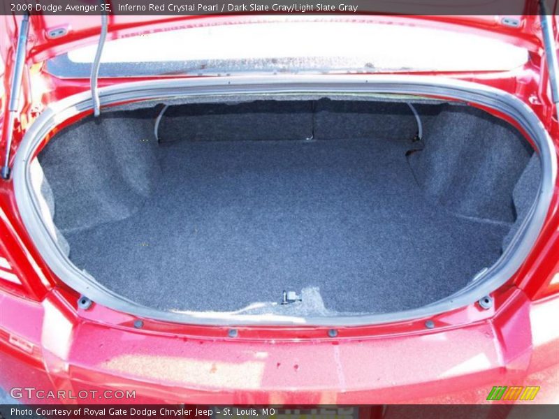 Inferno Red Crystal Pearl / Dark Slate Gray/Light Slate Gray 2008 Dodge Avenger SE