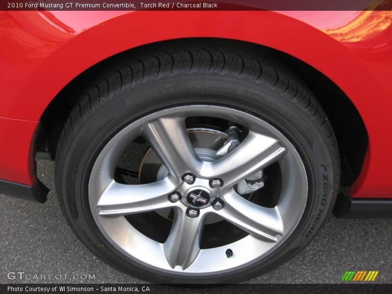 Torch Red / Charcoal Black 2010 Ford Mustang GT Premium Convertible
