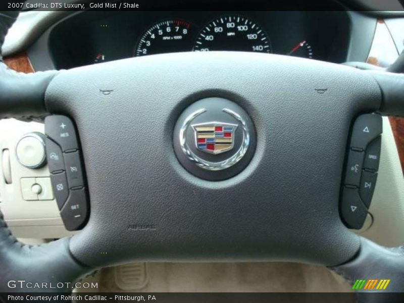 Gold Mist / Shale 2007 Cadillac DTS Luxury