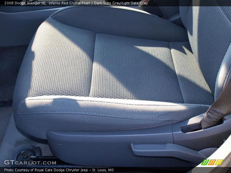Inferno Red Crystal Pearl / Dark Slate Gray/Light Slate Gray 2008 Dodge Avenger SE