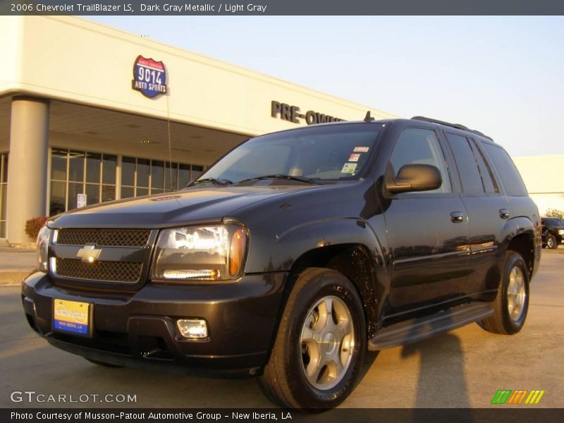 Dark Gray Metallic / Light Gray 2006 Chevrolet TrailBlazer LS