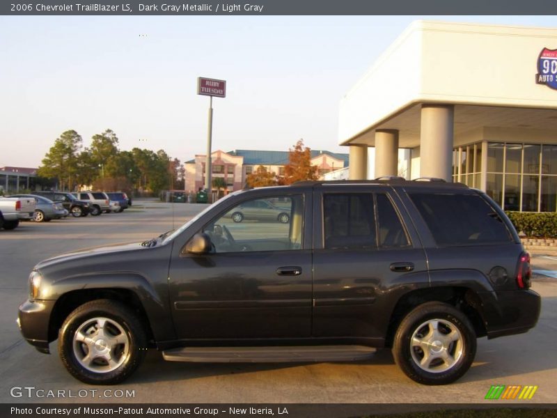 Dark Gray Metallic / Light Gray 2006 Chevrolet TrailBlazer LS