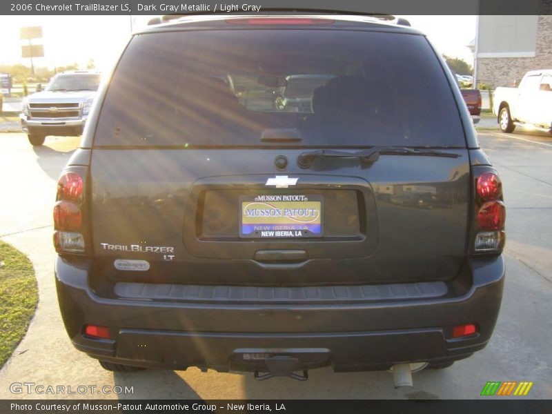 Dark Gray Metallic / Light Gray 2006 Chevrolet TrailBlazer LS