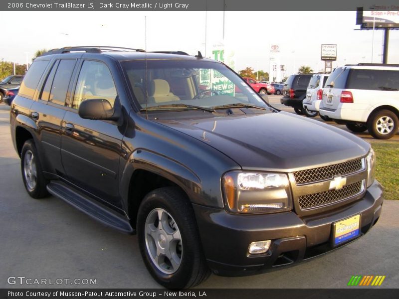 Dark Gray Metallic / Light Gray 2006 Chevrolet TrailBlazer LS