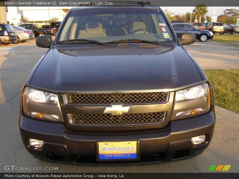 Dark Gray Metallic / Light Gray 2006 Chevrolet TrailBlazer LS