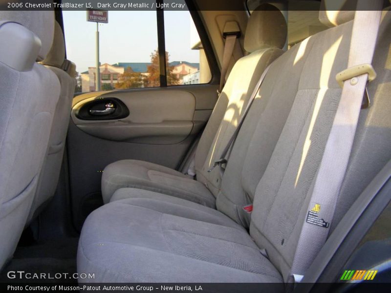 Dark Gray Metallic / Light Gray 2006 Chevrolet TrailBlazer LS