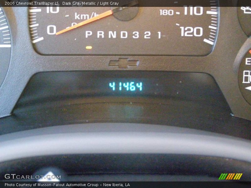 Dark Gray Metallic / Light Gray 2006 Chevrolet TrailBlazer LS