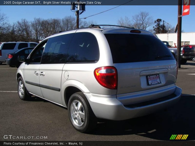Bright Silver Metallic / Medium Slate Gray 2005 Dodge Caravan SXT