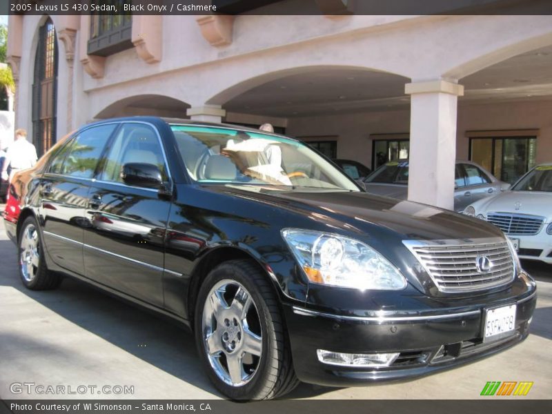 Black Onyx / Cashmere 2005 Lexus LS 430 Sedan