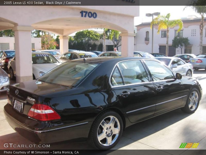 Black Onyx / Cashmere 2005 Lexus LS 430 Sedan