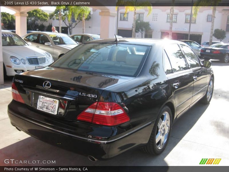 Black Onyx / Cashmere 2005 Lexus LS 430 Sedan