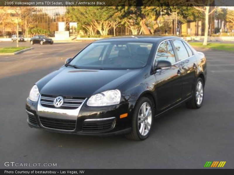 Black / Anthracite Black 2006 Volkswagen Jetta TDI Sedan