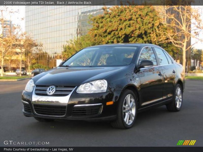 Black / Anthracite Black 2006 Volkswagen Jetta TDI Sedan