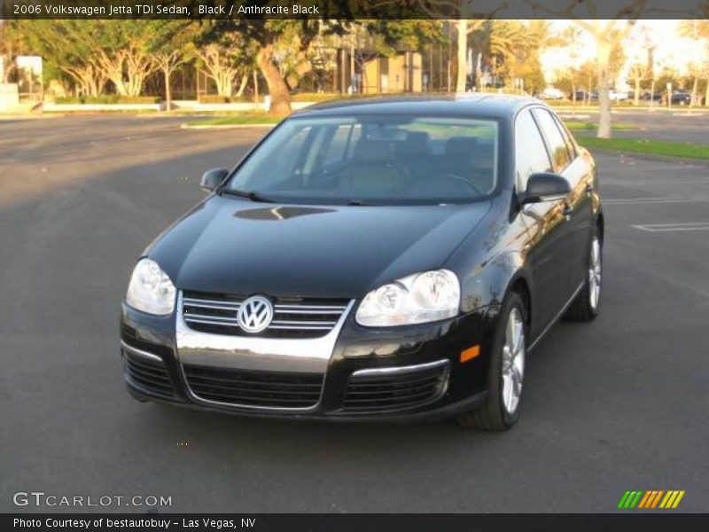 Black / Anthracite Black 2006 Volkswagen Jetta TDI Sedan