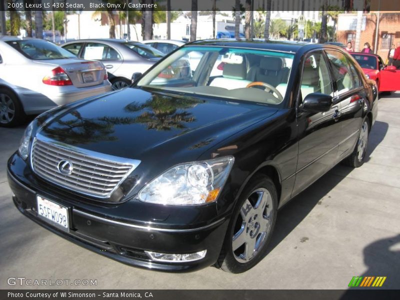 Black Onyx / Cashmere 2005 Lexus LS 430 Sedan