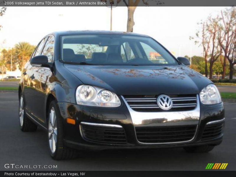 Black / Anthracite Black 2006 Volkswagen Jetta TDI Sedan