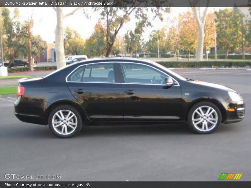 Black / Anthracite Black 2006 Volkswagen Jetta TDI Sedan