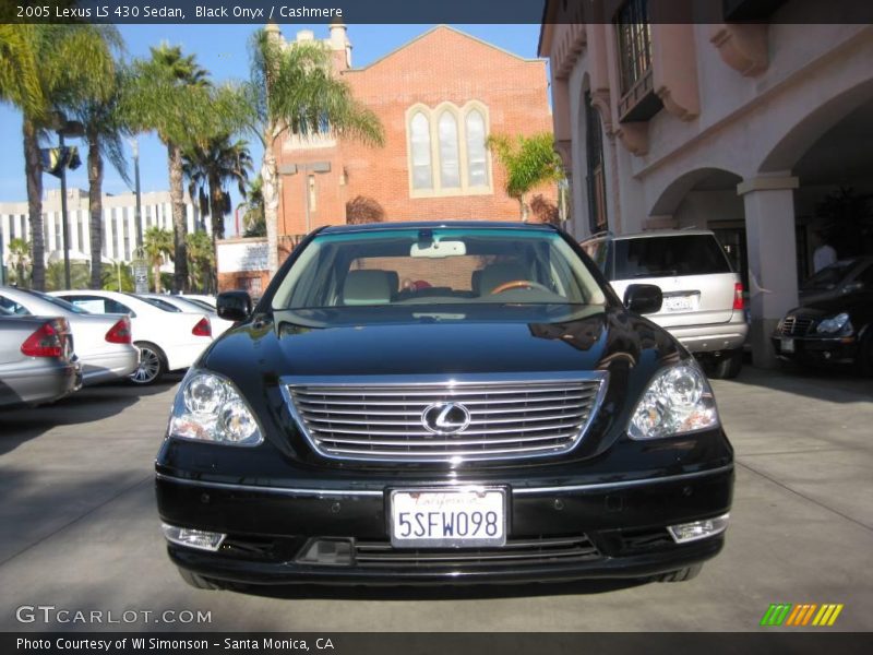 Black Onyx / Cashmere 2005 Lexus LS 430 Sedan