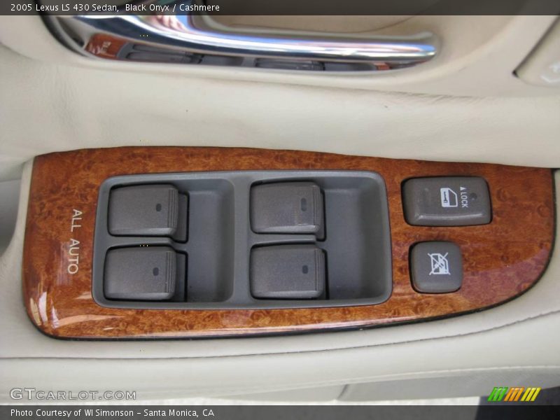 Black Onyx / Cashmere 2005 Lexus LS 430 Sedan