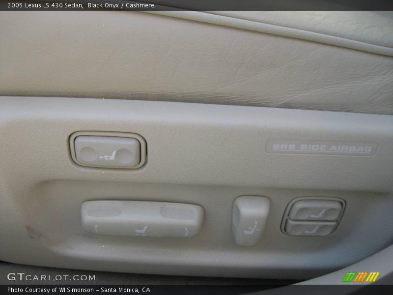 Black Onyx / Cashmere 2005 Lexus LS 430 Sedan