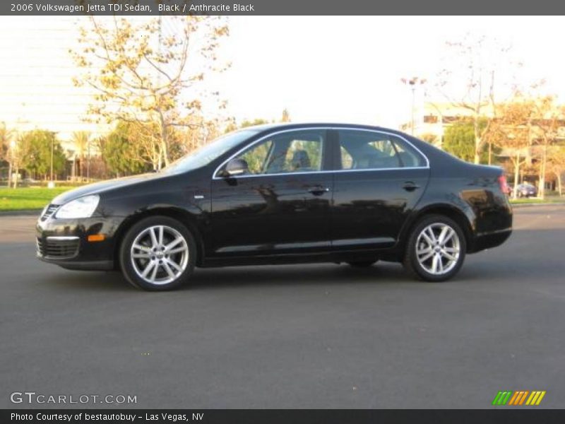 Black / Anthracite Black 2006 Volkswagen Jetta TDI Sedan