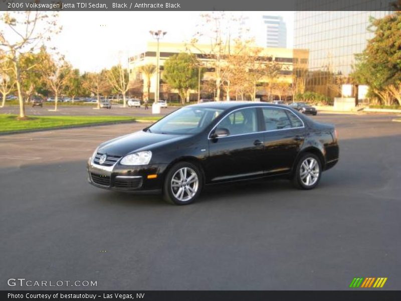 Black / Anthracite Black 2006 Volkswagen Jetta TDI Sedan