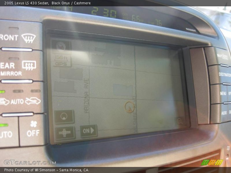 Black Onyx / Cashmere 2005 Lexus LS 430 Sedan