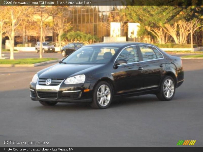 Black / Anthracite Black 2006 Volkswagen Jetta TDI Sedan