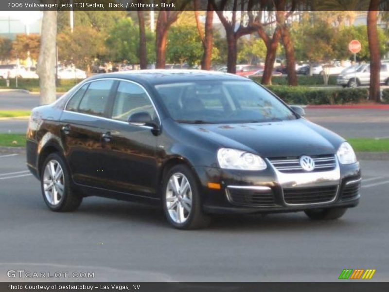 Black / Anthracite Black 2006 Volkswagen Jetta TDI Sedan