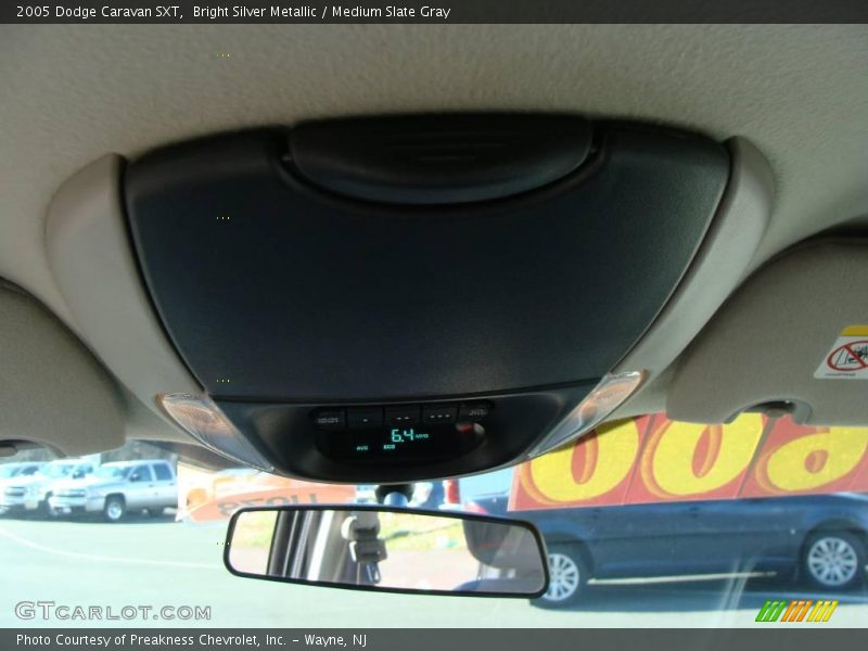 Bright Silver Metallic / Medium Slate Gray 2005 Dodge Caravan SXT