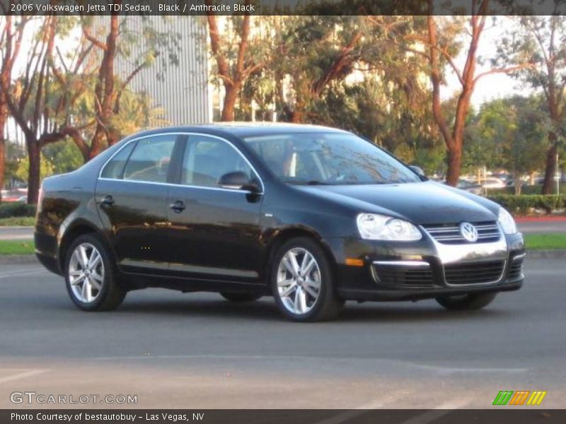 Black / Anthracite Black 2006 Volkswagen Jetta TDI Sedan