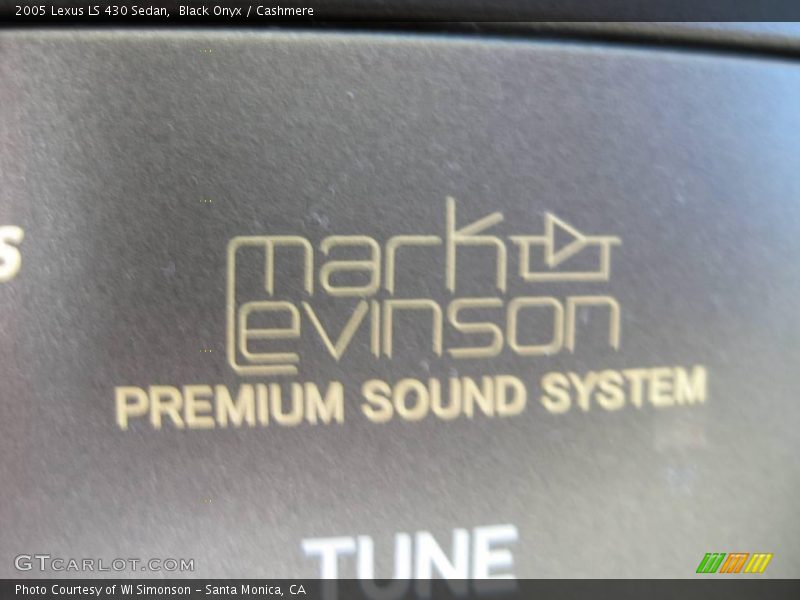 Black Onyx / Cashmere 2005 Lexus LS 430 Sedan