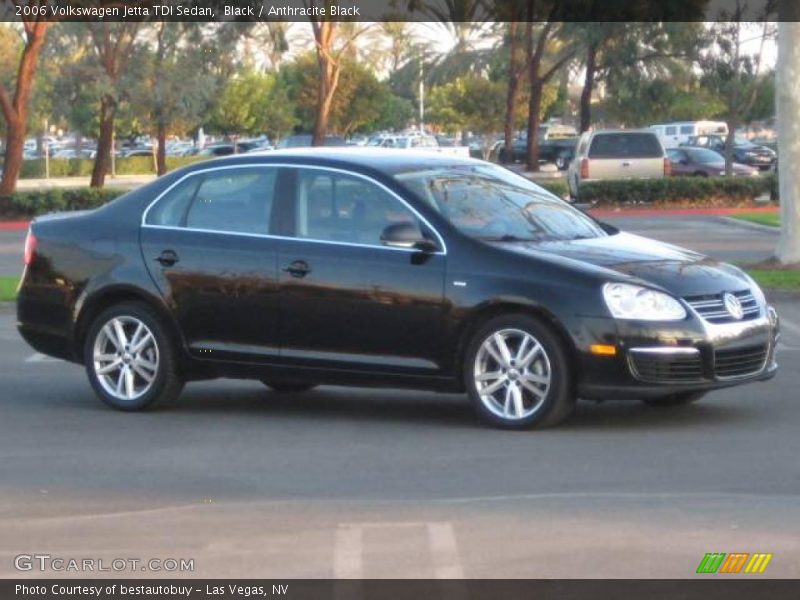 Black / Anthracite Black 2006 Volkswagen Jetta TDI Sedan