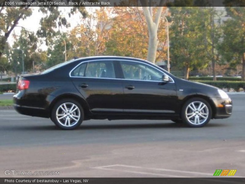 Black / Anthracite Black 2006 Volkswagen Jetta TDI Sedan