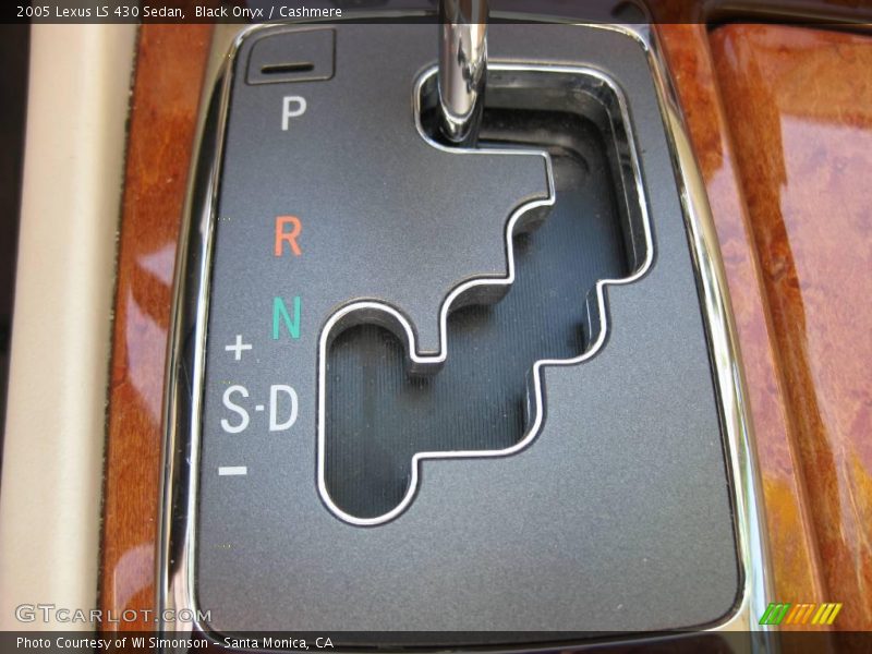 Black Onyx / Cashmere 2005 Lexus LS 430 Sedan