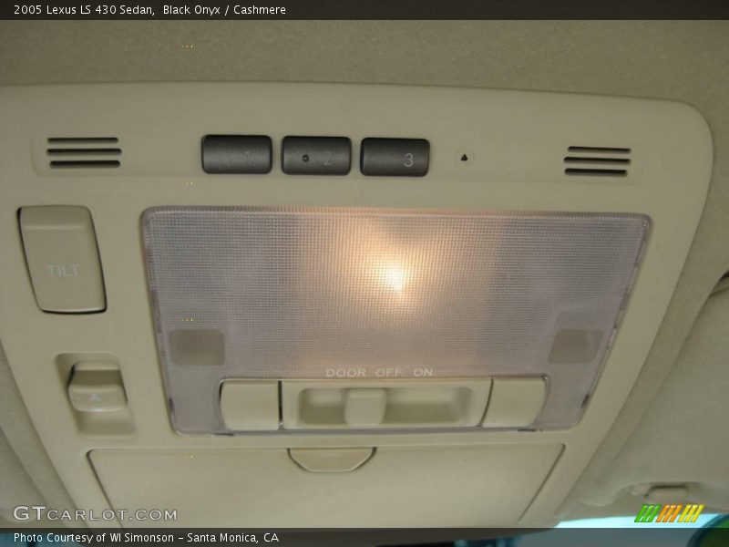 Black Onyx / Cashmere 2005 Lexus LS 430 Sedan