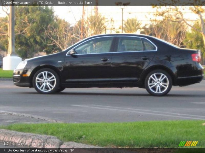 Black / Anthracite Black 2006 Volkswagen Jetta TDI Sedan