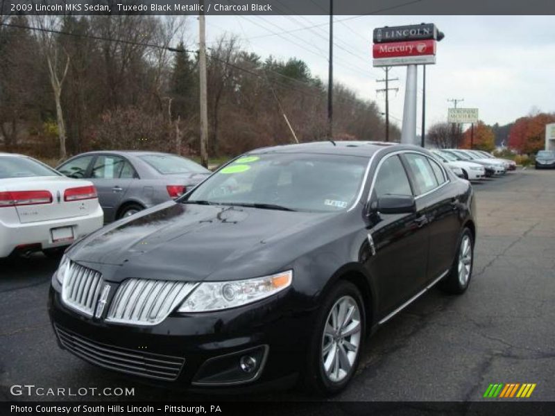 Tuxedo Black Metallic / Charcoal Black 2009 Lincoln MKS Sedan