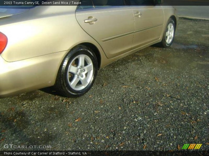 Desert Sand Mica / Taupe 2003 Toyota Camry SE